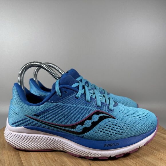 Saucony Women Guide 14 S10654-30 Blue Running Shoes Sneakers Size‎ 6.5 - Picture 1 of 8